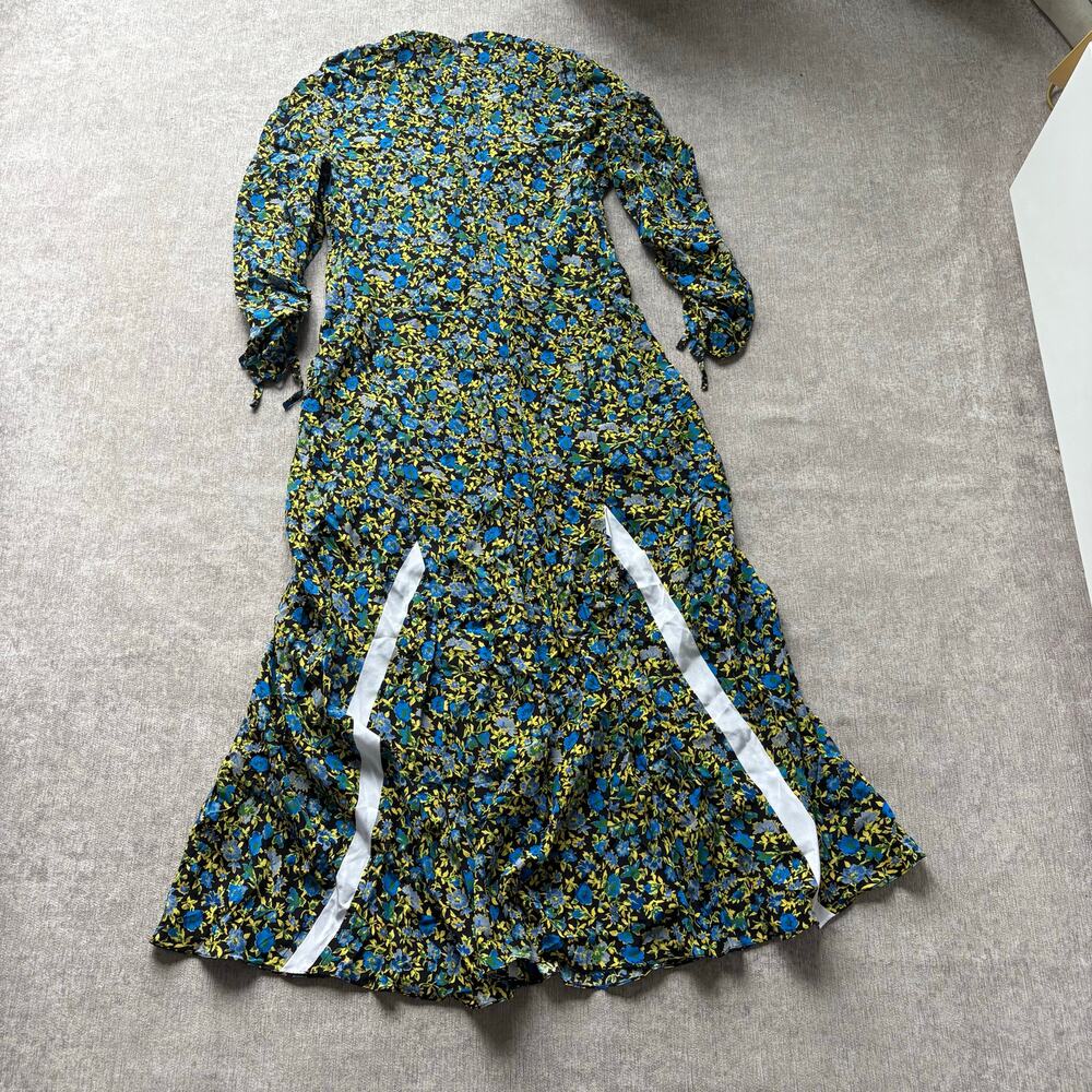 Victoria Beckham Silk Floral Maxi Dress - Picture 7 of 8